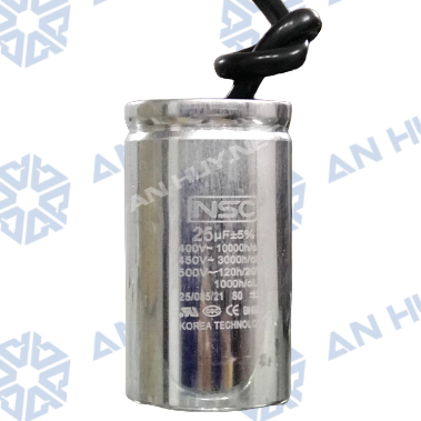 Tụ nhôm dây NSC 25uF