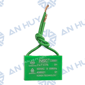 Tụ quạt vuông NSC 2uF/450V