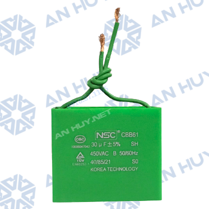 Tụ quạt vuông NSC 30uF/450V