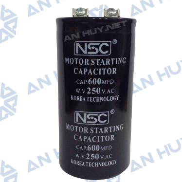 Tụ đề NSC 600uF/250V