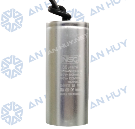 Tụ nhôm dây NSC 80uF