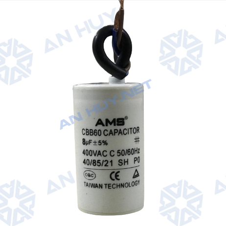 Tụ nhựa AMS 8uF/400V