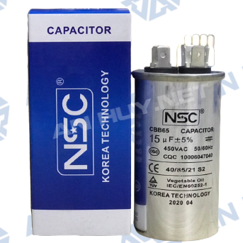 Tụ nhôm cọc NSC 15uF