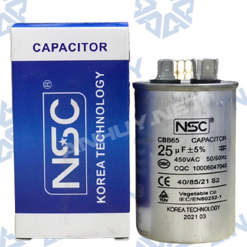 Tụ nhôm cọc NSC 25uF