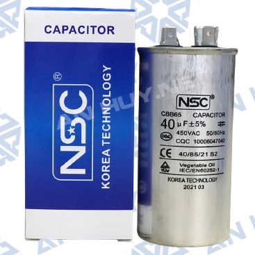 Tụ nhôm cọc NSC 40uF