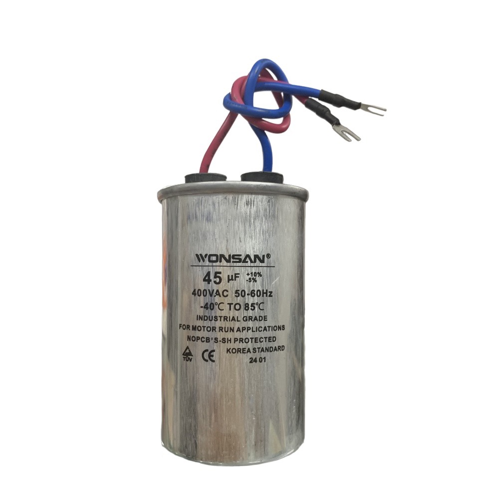 Tụ dầu dây WONSAN CBB65W 45uF/400V