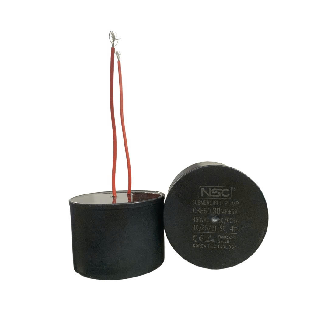 Tụ vỏ nhựa chịu nhiệt, kháng dầu NSC 30uF/450V