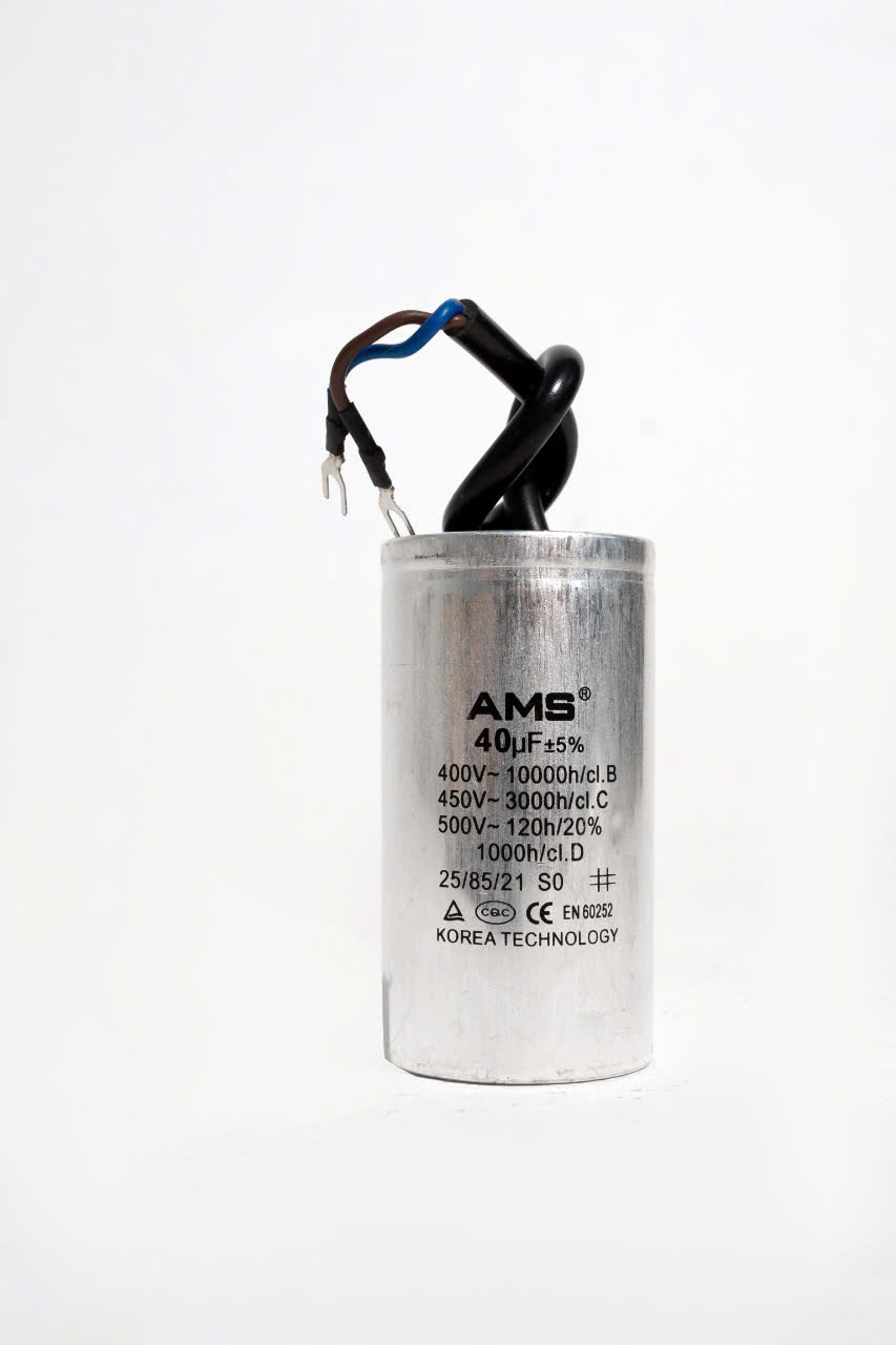 Tụ nhôm dây AMS 45uF/450V