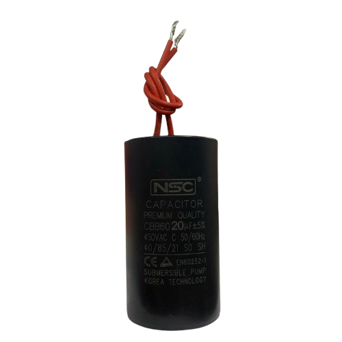 Tụ vỏ nhựa chịu nhiệt, kháng dầu NSC 20uF/450V