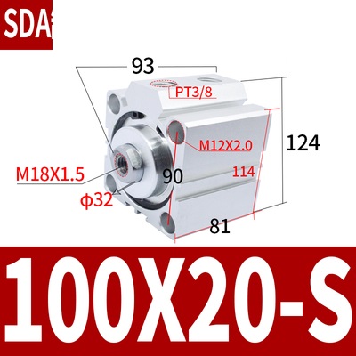 Xi lanh khí nén SDA100 series