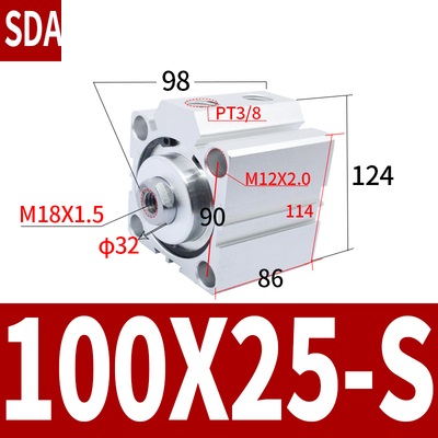 Xi lanh khí nén SDA100 series