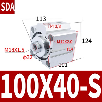 Xi lanh khí nén SDA100 series