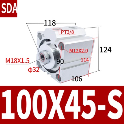 Xi lanh khí nén SDA100 series