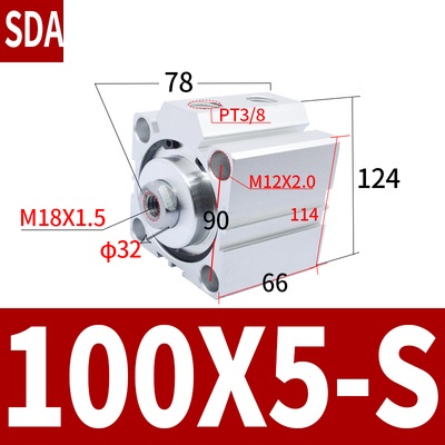 Xi lanh khí nén SDA100 series