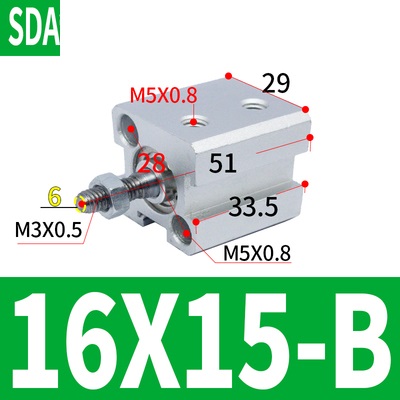 Xi lanh khí nén SDA16 series