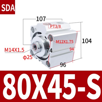 Xi lanh khí nén SDA80 series