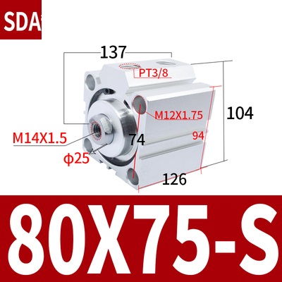 Xi lanh khí nén SDA80 series