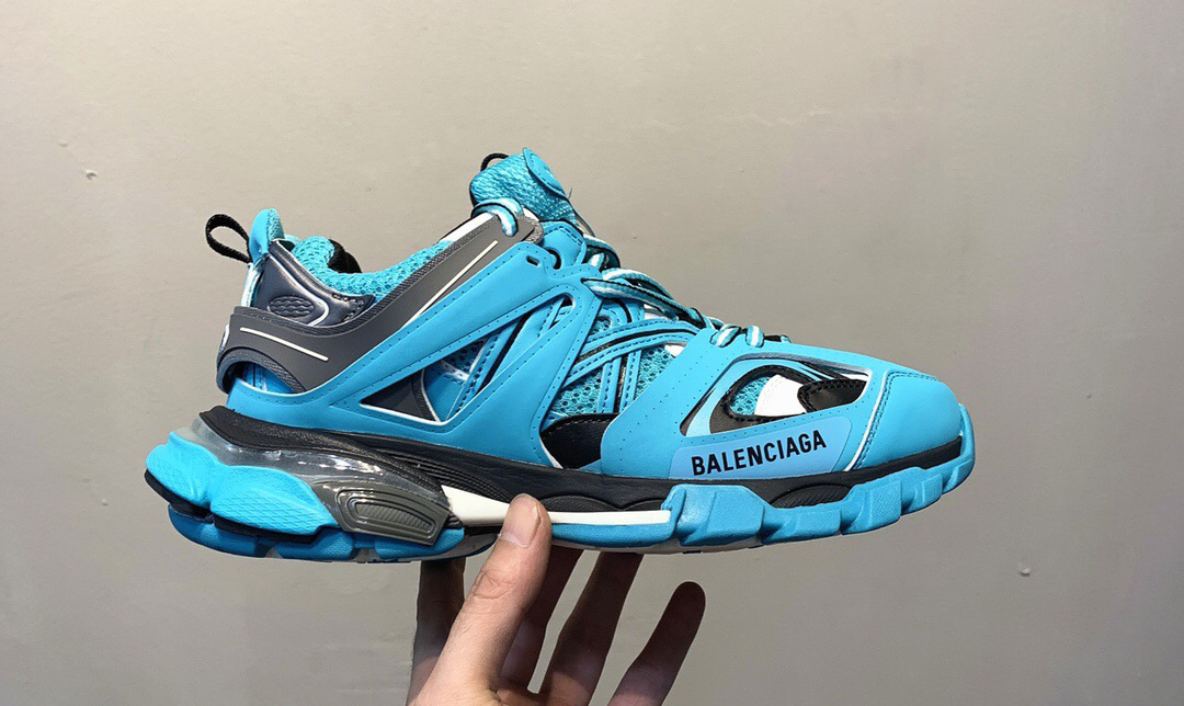 Balenciaga Track 20 Sneaker Grey Blue Pink Ecb000074a  Ordixicom