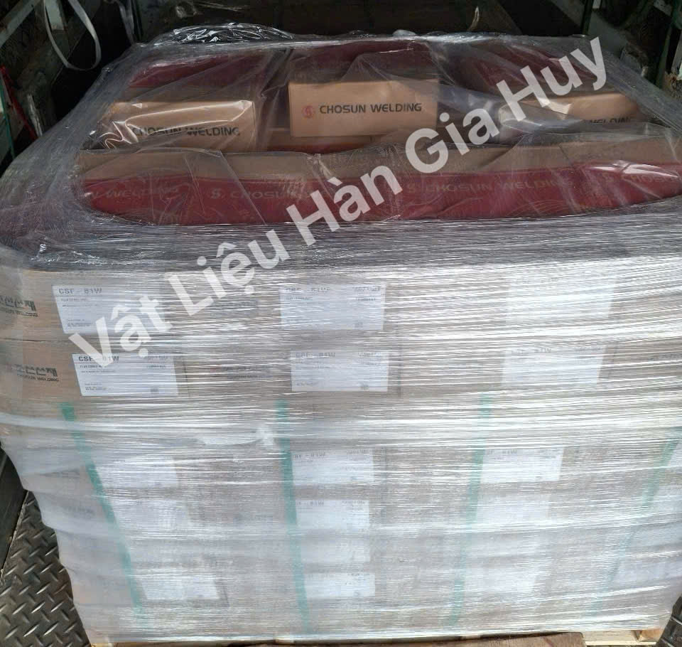 Dây hàn Chosun CSF - 81W là lựa chọn tối ưu nhờ độ bền và khả năng chống ăn mòn vượt trội