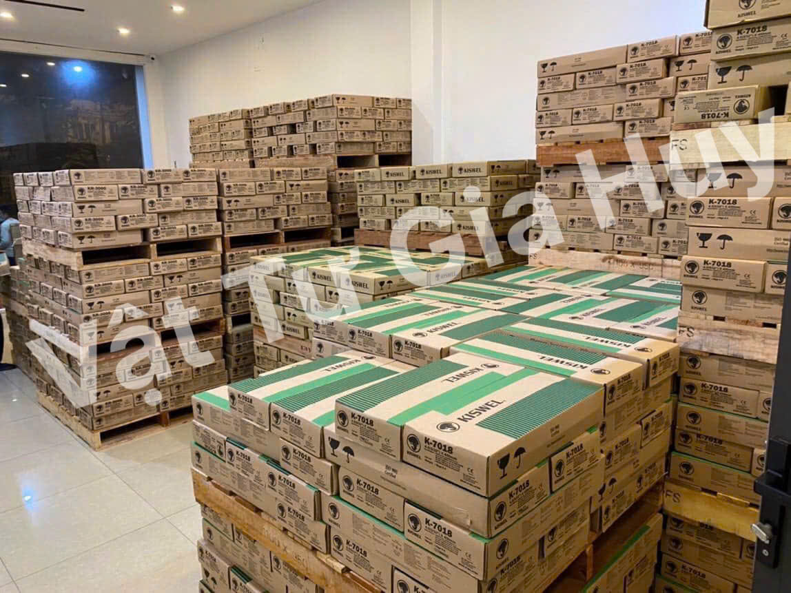 Bảo quản que hàn trong hộp kín, để nơi khô ráo tránh ẩm mốc lâu ngày
