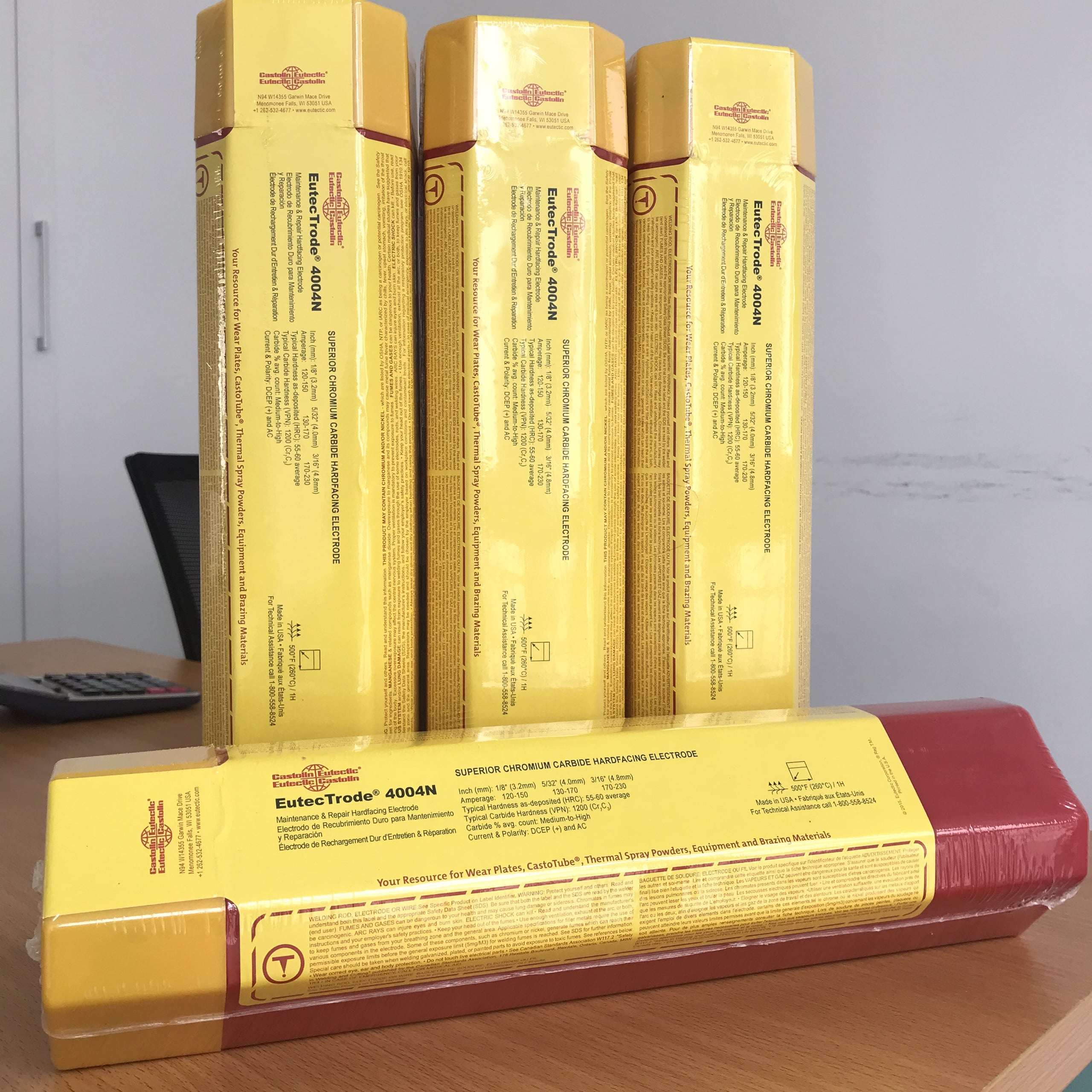 Que hàn 4004N Castolin được ứng dụng nhiều trong việc hàn các máy móc thiết bị cơ khí