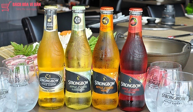 nồng độ cồn của strongbow