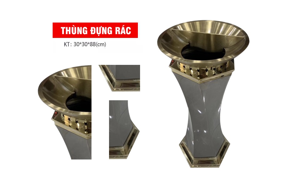 Thùng đựng rác cao cấp TDR08