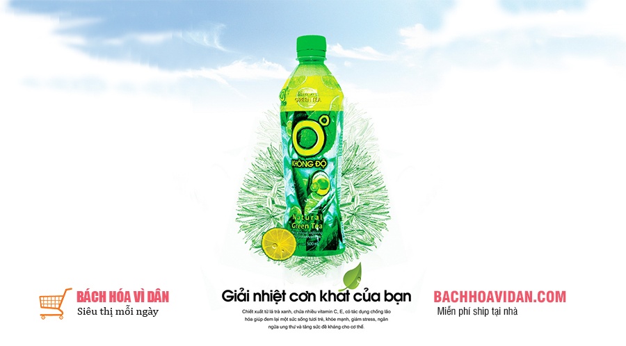 Trà xanh không độ, giải nhiệt cơn khát của bạn