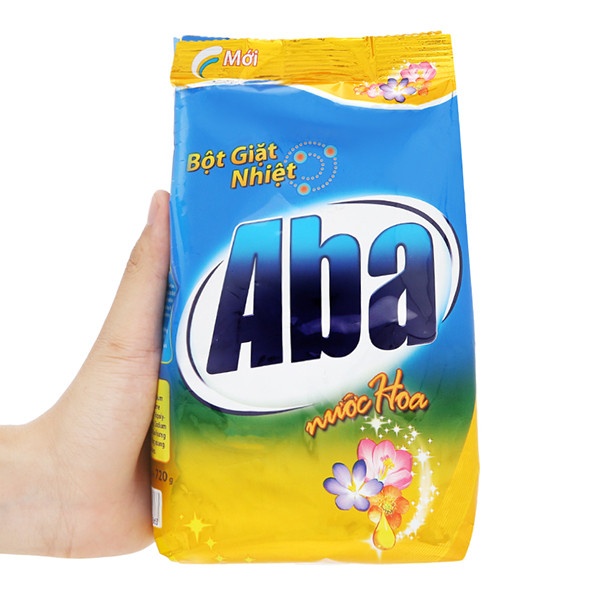 Bột giặt nhiệt Aba nước hoa 720g Bách hóa Vì Dân Bột Giặt Nhiệt Aba Nước Hoa 720G Bách Hóa Vì Dân