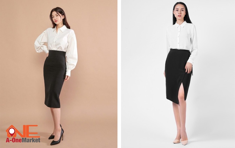 6 cách phối chân váy bút chì cho cô nàng công sở