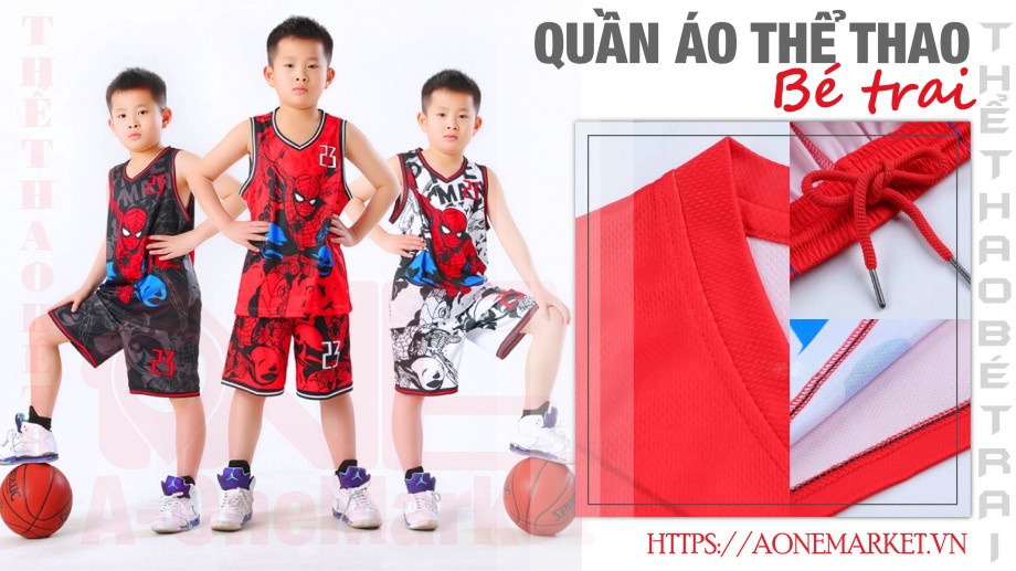 Quần áo thể thao bé trai