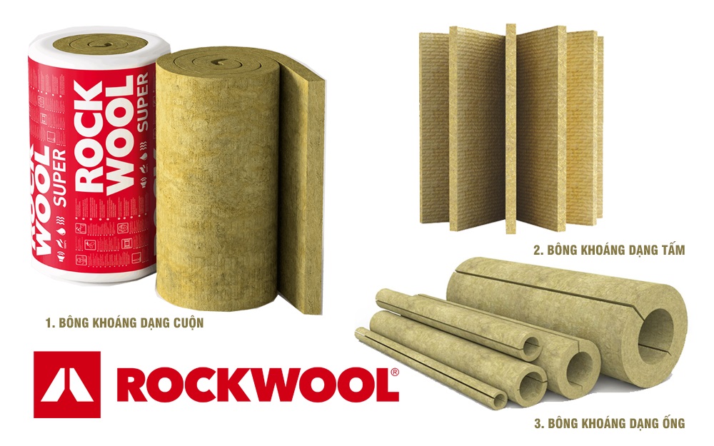 Các loại bông khoáng rockwool