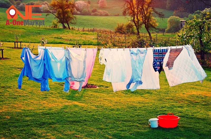 Cách làm quần áo khô nhanh trong 5 phút sử dụng kẹp và phơi ngược quần áo