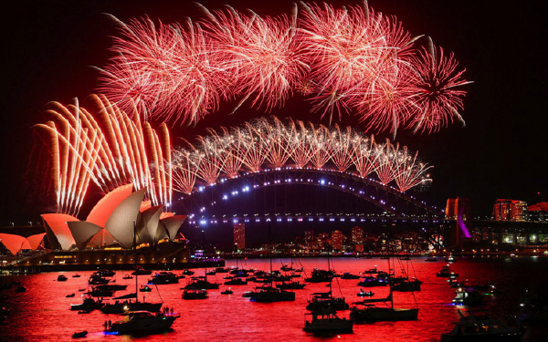 Màn pháo hoa mãn nhãn tại Sydney