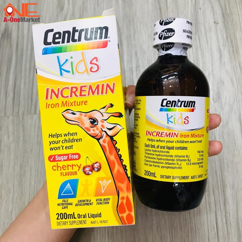 Siro Centrum Kids Incremin Iron Mixture