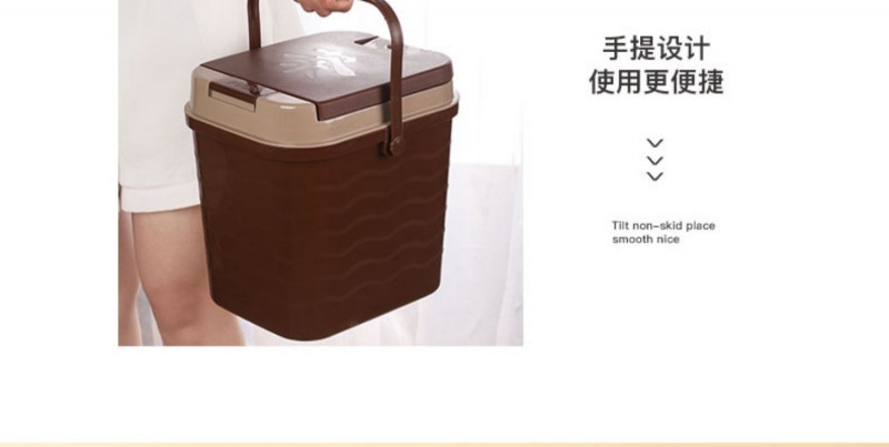 Thùng đựng bã trà TDBT n16