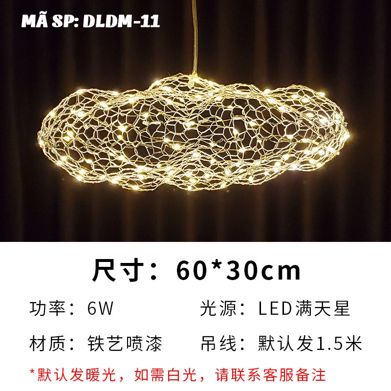 Đèn led đám mây DLDM độc đáo, tuổi thọ cao, giá tốt