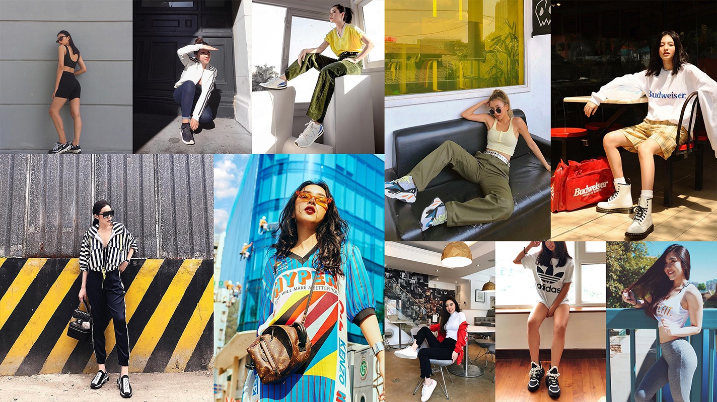 Thời trang sporty và cú đúp chưa bao giờ phai tàn