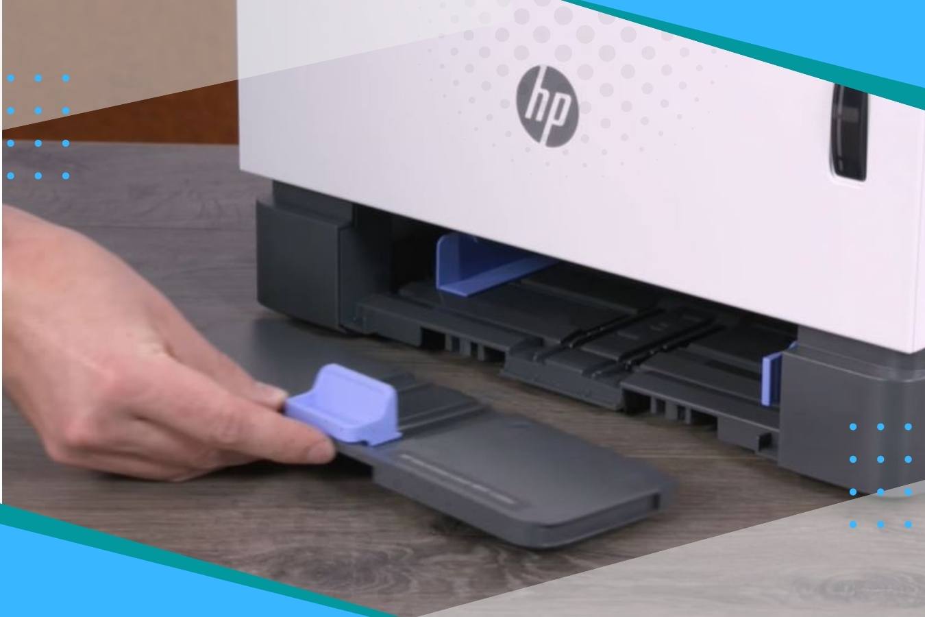 Hướng dẫn lắp đặt máy in Hp 1000w