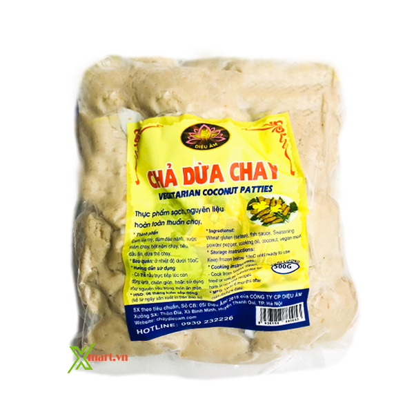 Chả Dừa Chay Diệu Âm 500g