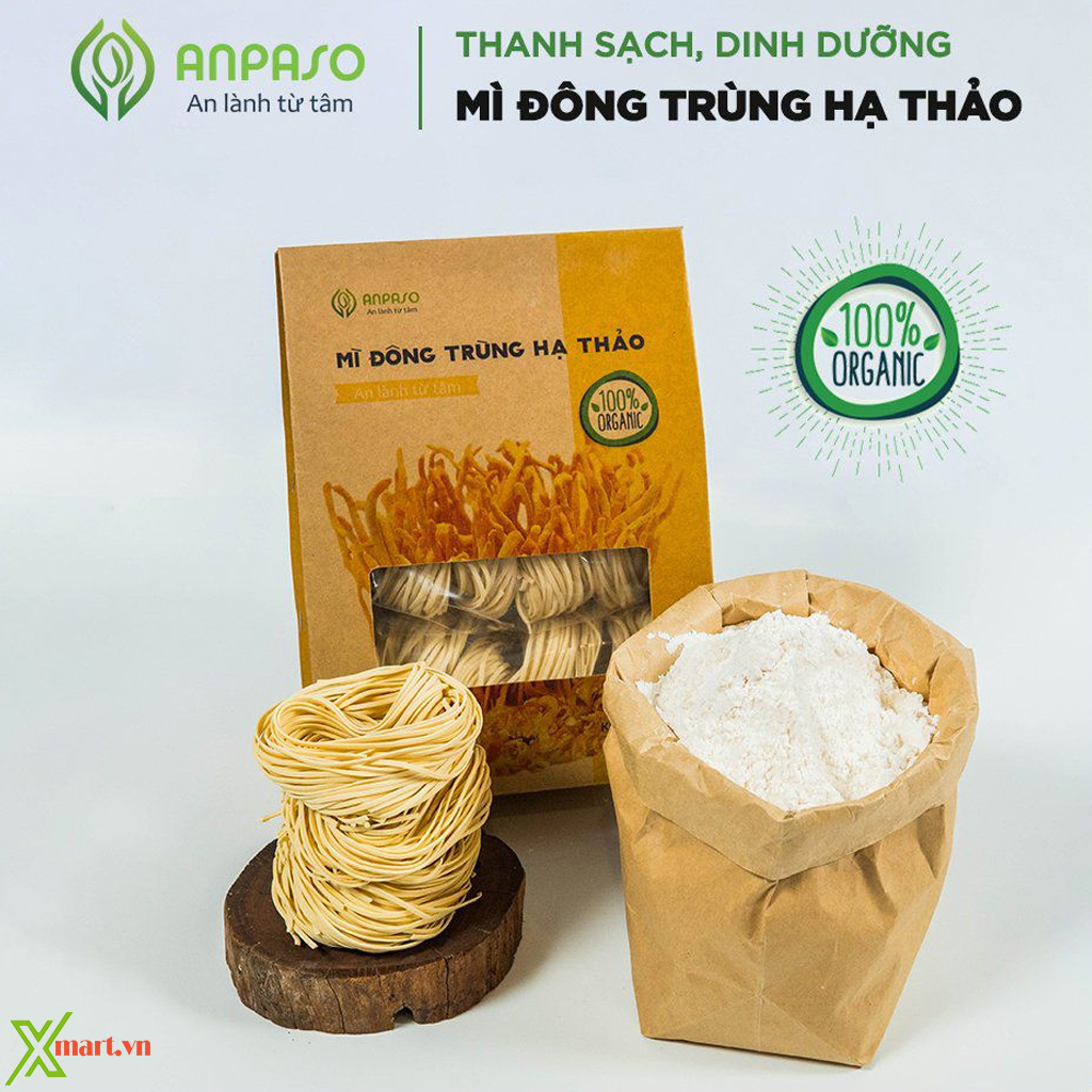Mì Đông Trùng Hạ Thảo Organic Anpaso 300g