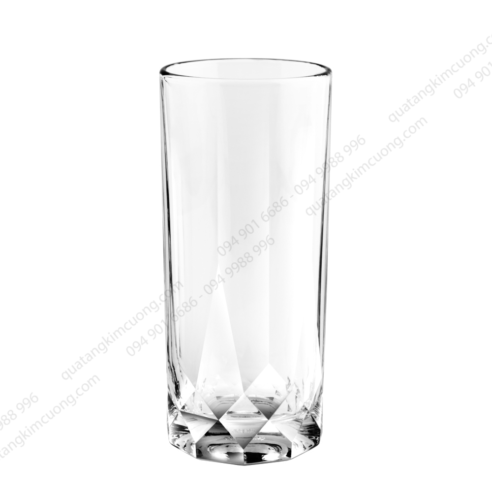Bộ 6 Cốc Thủy Tinh Đáy Vuông Cao Plaza – B11011 – 320ml