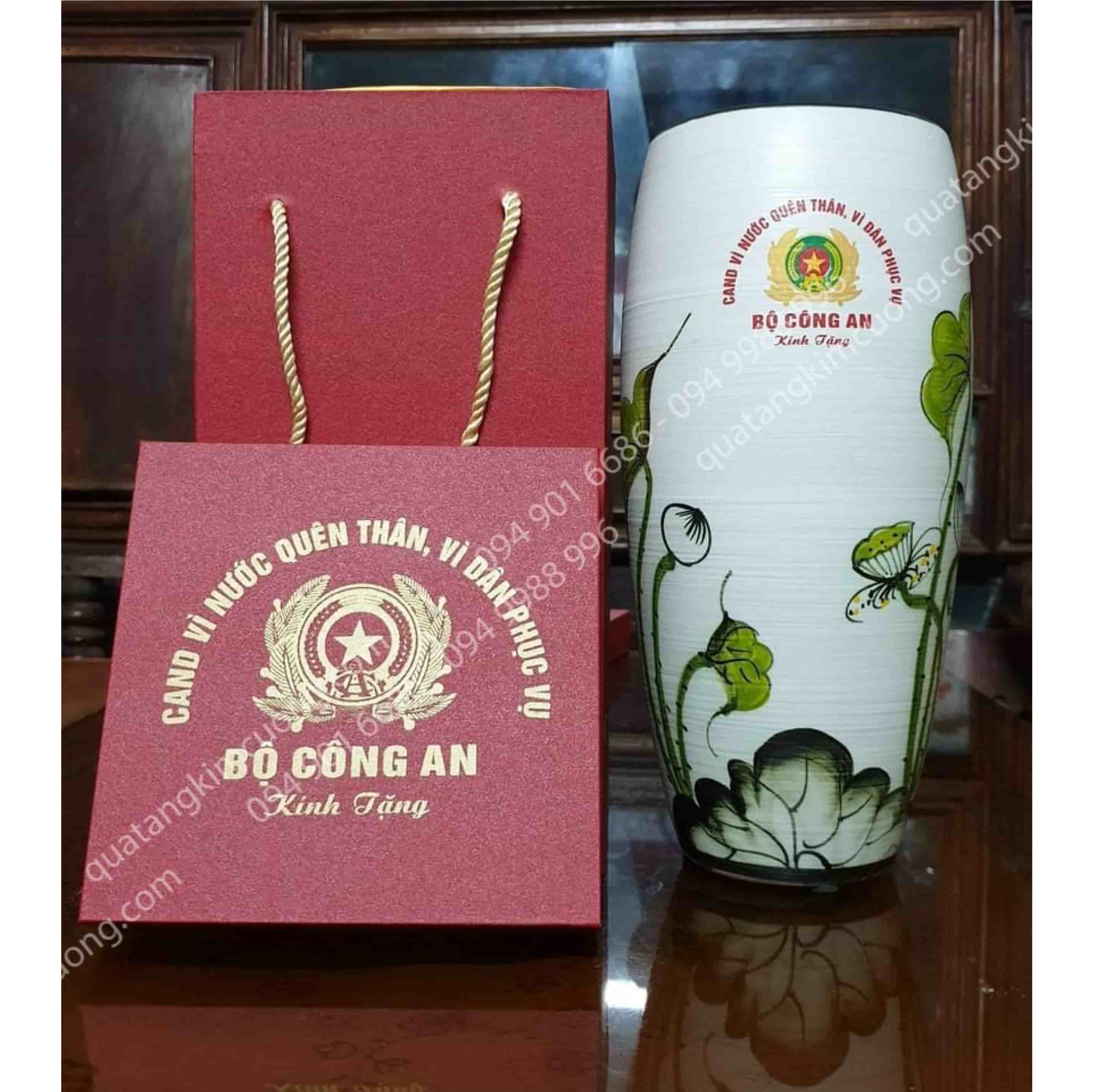 Bình gốm sứ bát tràng 01