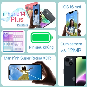 iPhone 14 Plus | Chính hãng VN/A