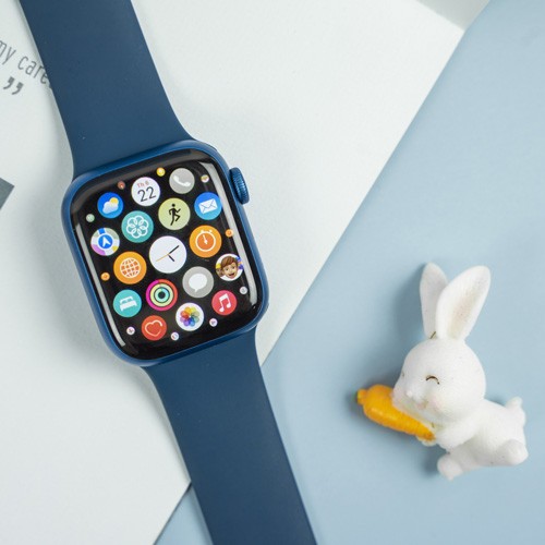 Apple Watch Series 7 45mm (GPS) Viền nhôm dây cao su