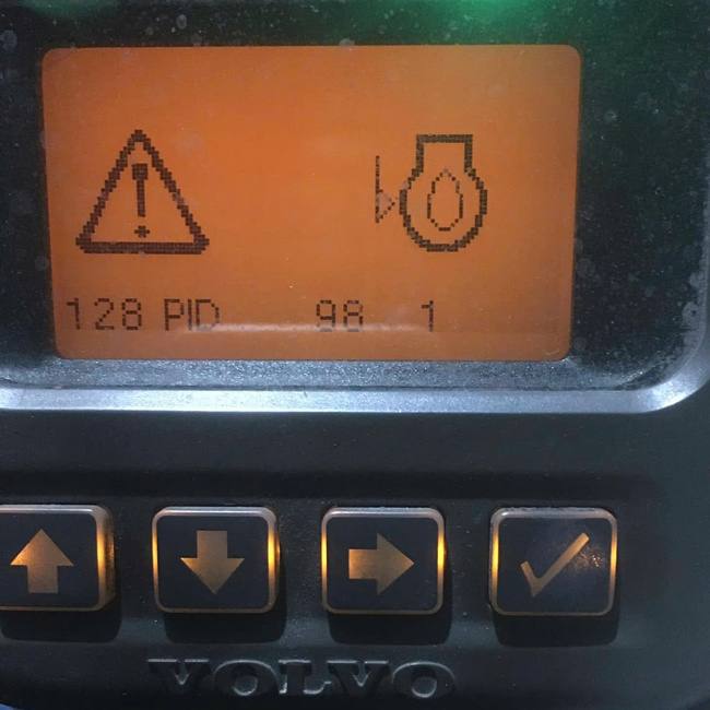 Mã lỗi Volvo 128 PID 98 1 - LH 0911 018 268