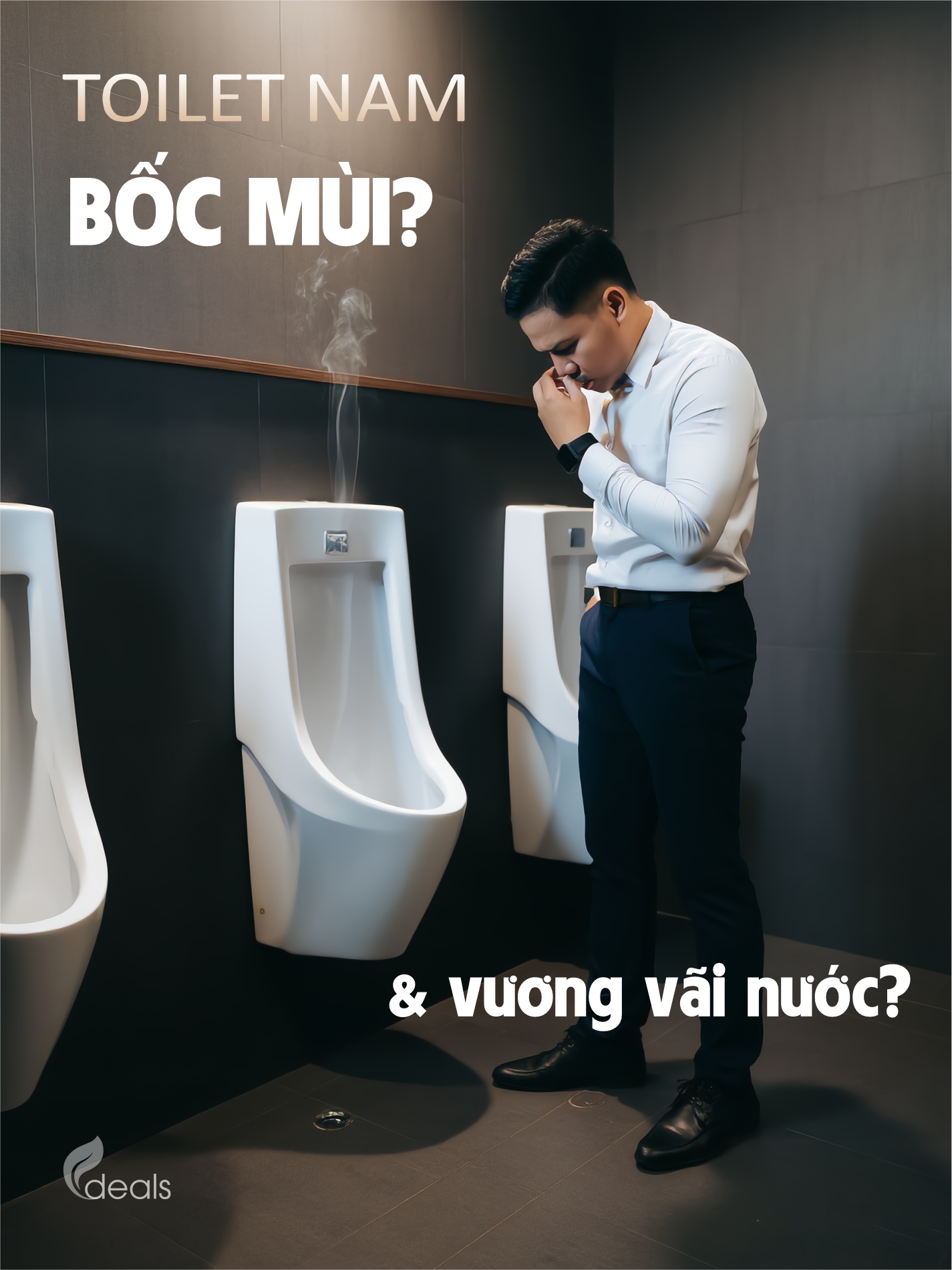 [TIẾT KIỆM NHẤT] Tấm lót khử mùi bồn tiểu Mini Wave ECODEALS