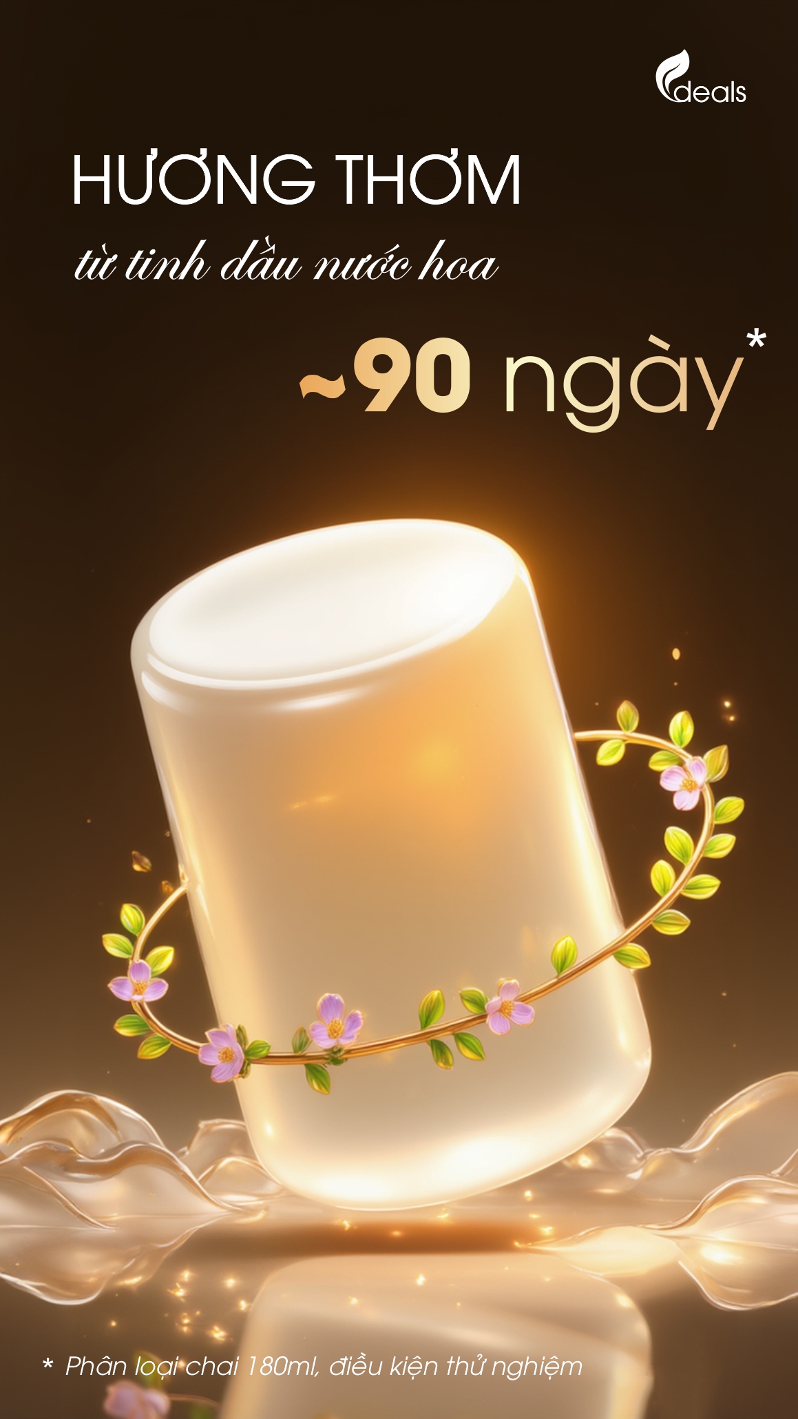 Gel Khử Mùi Tinh Dầu Nước Hoa Cao Cấp ECODEALS