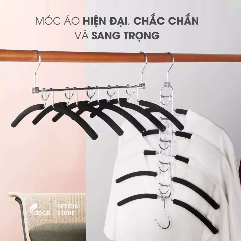 Móc Áo Chrome Thông Minh 5 trong 1 ECODEALS