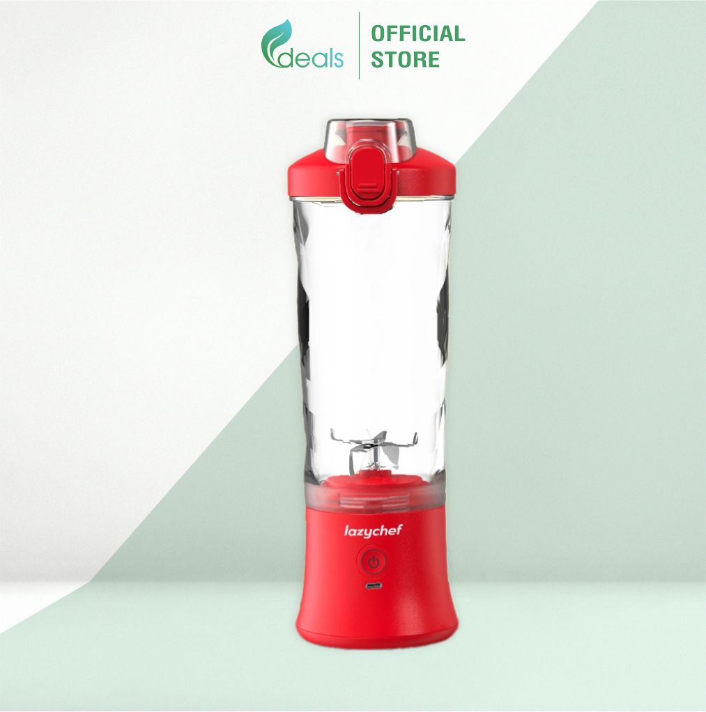 Máy Xay Cầm Tay Tích Điện Đa Năng 3IN1 Lazychef - Máy Xay Sinh Tố Kháng Nước, Dung Tích 600ml